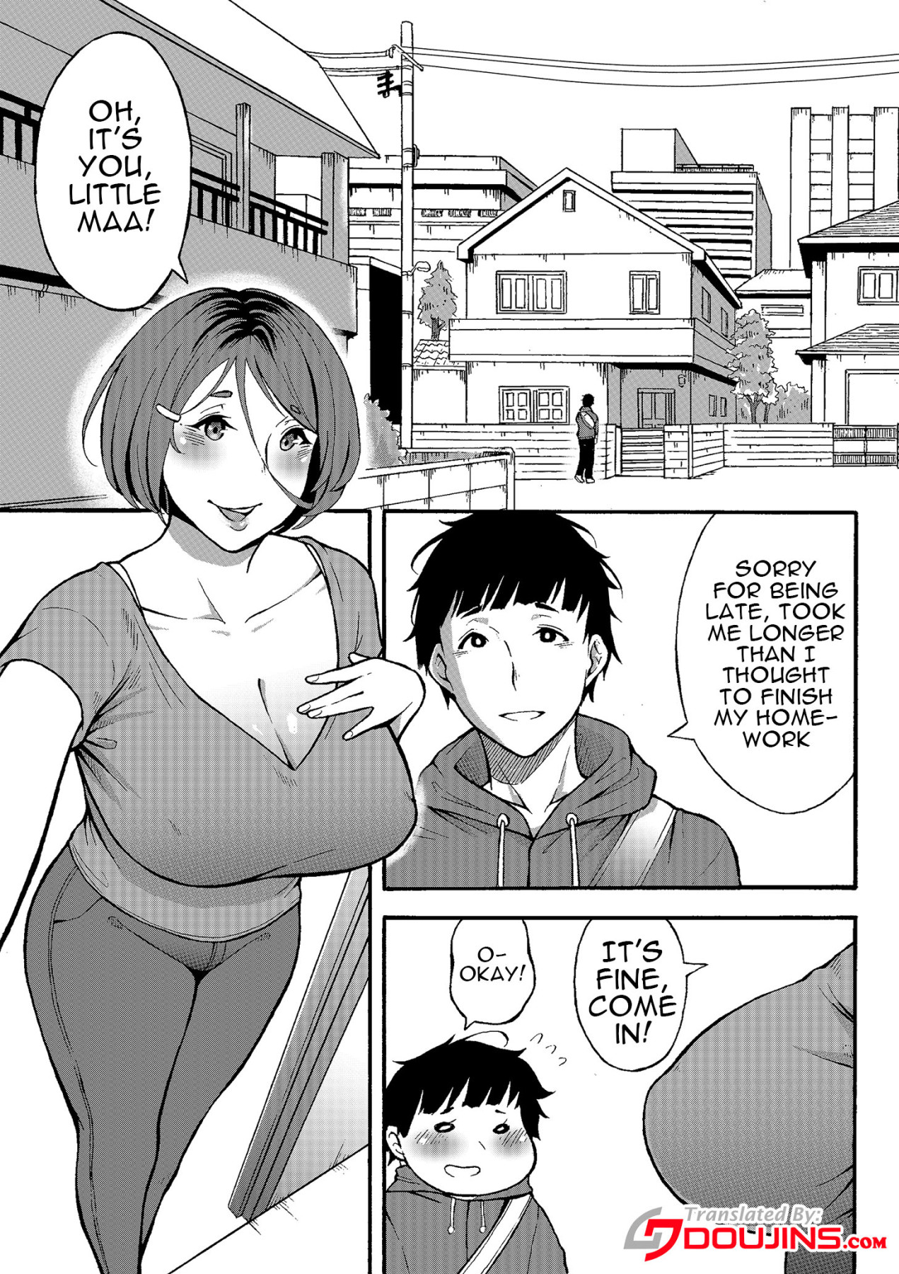 Hentai Manga Comic-Wanna Do Something Nice With Your Auntie?-Read-2